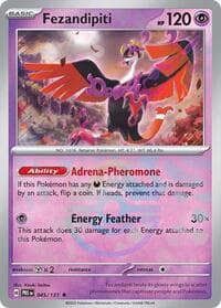 Fezandipiti (Master Ball Pattern) - SV: Prismatic Evolutions - Pokemon card