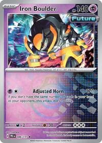 Iron Boulder (Master Ball Pattern) - SV: Prismatic Evolutions - Pokemon card