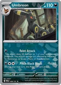 Umbreon (Master Ball Pattern) - SV: Prismatic Evolutions - Pokemon card