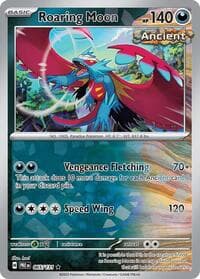 Roaring Moon (Master Ball Pattern) - SV: Prismatic Evolutions - Pokemon card