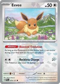 Eevee (Master Ball Pattern) - SV: Prismatic Evolutions - Pokemon card