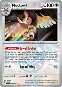 Noctowl (Master Ball Pattern) - SV: Prismatic Evolutions - Pokemon card