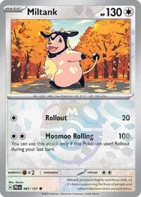 Miltank (Master Ball Pattern) - SV: Prismatic Evolutions - Pokemon card