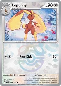 Lopunny (Master Ball Pattern) - SV: Prismatic Evolutions - Pokemon card