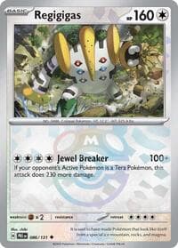 Regigigas (Master Ball Pattern) - SV: Prismatic Evolutions - Pokemon card