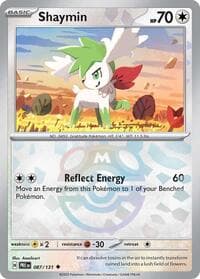 Shaymin (Master Ball Pattern) - SV: Prismatic Evolutions - Pokemon card