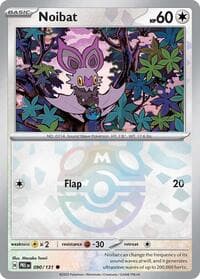 Noibat (Master Ball Pattern) - SV: Prismatic Evolutions - Pokemon card