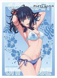GRIDMAN UNIVERSE New Illustration Sleeve (Rikka Takarada / Swimsuit) (65-Pack) - Key-th Imported Card Sleeves - Card Sleeves card