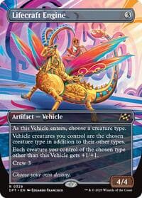 Lifecraft Engine (Borderless) - Aetherdrift - Magic: The Gathering card