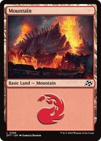 Mountain (0286) - Aetherdrift - Magic: The Gathering card