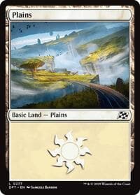 Plains (0277) - Aetherdrift - Magic: The Gathering card