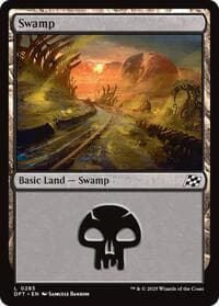 Swamp (0283) - Aetherdrift - Magic: The Gathering card