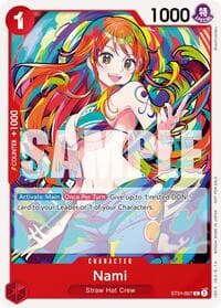 Nami (2025 New Year Event) - One Piece Promotion Cards - One Piece Card Game card