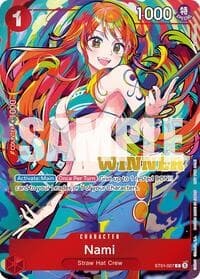 Nami (2025 New Year Event Winner) - One Piece Promotion Cards - One Piece Card Game card