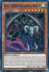 Evil HERO Infernal Rider - Supreme Darkness - YuGiOh card