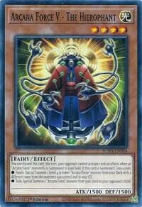 Arcana Force V - The Hierophant - Supreme Darkness - YuGiOh card
