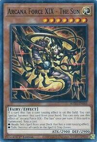 Arcana Force XIX - The Sun - Supreme Darkness - YuGiOh card