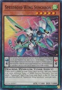 Speedroid Wing Synchron - Supreme Darkness - YuGiOh card