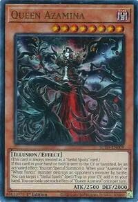 Queen Azamina - Supreme Darkness - YuGiOh card