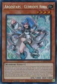 Argostars - Glorious Adra - Supreme Darkness - YuGiOh card