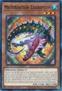 Materiactor Exareptor - Supreme Darkness - YuGiOh card