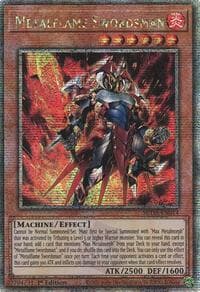 Metalflame Swordsman (Quarter Century Secret Rare) - Supreme Darkness - YuGiOh card