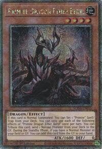 Primite Dragon Ether Beryl (Quarter Century Secret Rare) - Supreme Darkness - YuGiOh card