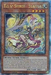Tenyi Spirit - Suruya (Quarter Century Secret Rare) - Supreme Darkness - YuGiOh card