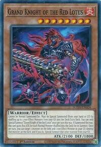 Grand Knight of the Red Lotus - Supreme Darkness - YuGiOh card