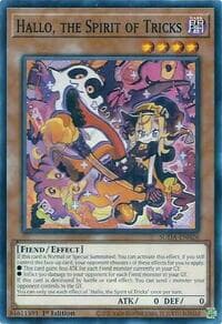 Hallo, the Spirit of Tricks - Supreme Darkness - YuGiOh card