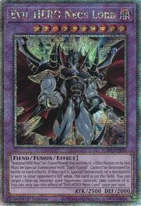 Evil HERO Neos Lord (Quarter Century Secret Rare) - Supreme Darkness - YuGiOh card