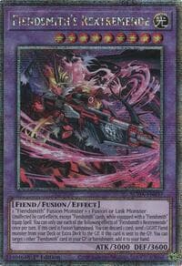 Fiendsmith's Rextremende (Quarter Century Secret Rare) - Supreme Darkness - YuGiOh card
