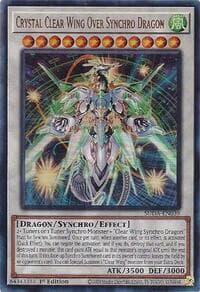 Crystal Clear Wing Over Synchro Dragon - Supreme Darkness - YuGiOh card