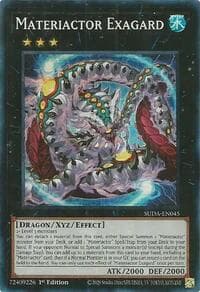 Materiactor Exagard - Supreme Darkness - YuGiOh card