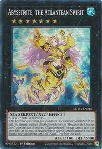 Abysstrite, the Atlantean Spirit - Supreme Darkness - YuGiOh card