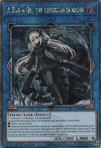 A Bao A Qu, the Lightless Shadow (Quarter Century Secret Rare) - Supreme Darkness - YuGiOh card