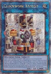 Clockwork Knight (Quarter Century Secret Rare) - Supreme Darkness - YuGiOh card