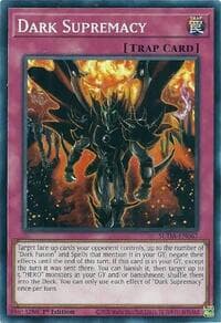 Dark Supremacy - Supreme Darkness - YuGiOh card