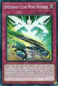 Speedroid Clear Wing Wonder - Supreme Darkness - YuGiOh card