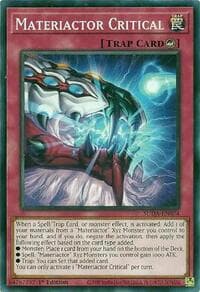 Materiactor Critical - Supreme Darkness - YuGiOh card