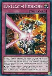 Flame Coating Metalmorph - Supreme Darkness - YuGiOh card