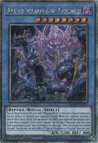 Ame no Murakumo no Mitsurugi (Quarter Century Secret Rare) - Supreme Darkness - YuGiOh card