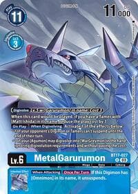 MetalGarurumon (Omnimon Binder Set) - Secret Crisis - Digimon Card Game card