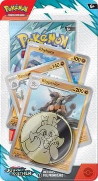 Journey Together Premium Checklane Blister [Rhyperior] - SV09: Journey Together - Pokemon card