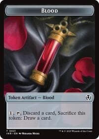 Blood // Clue Double-Sided Token - Innistrad Remastered - Magic: The Gathering card