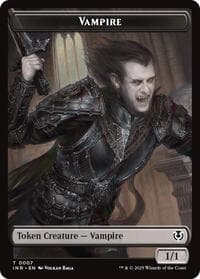 Vampire (0007) // Vampire (0008) Double-Sided Token - Innistrad Remastered - Magic: The Gathering card