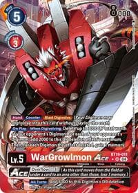 WarGrowlmon ACE (Alternate Art) - Release Special Booster 2.5 - Digimon Card Game card