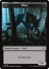 Wolf (0009) // Wolf (0018) Double-Sided Token - Innistrad Remastered - Magic: The Gathering card