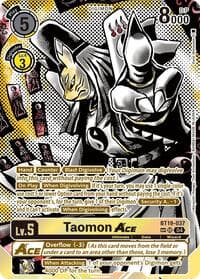Taomon ACE (Textured) - Release Special Booster 2.5 - Digimon Card Game card