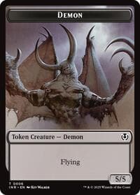 Demon // Human Cleric Double-Sided Token - Innistrad Remastered - Magic: The Gathering card